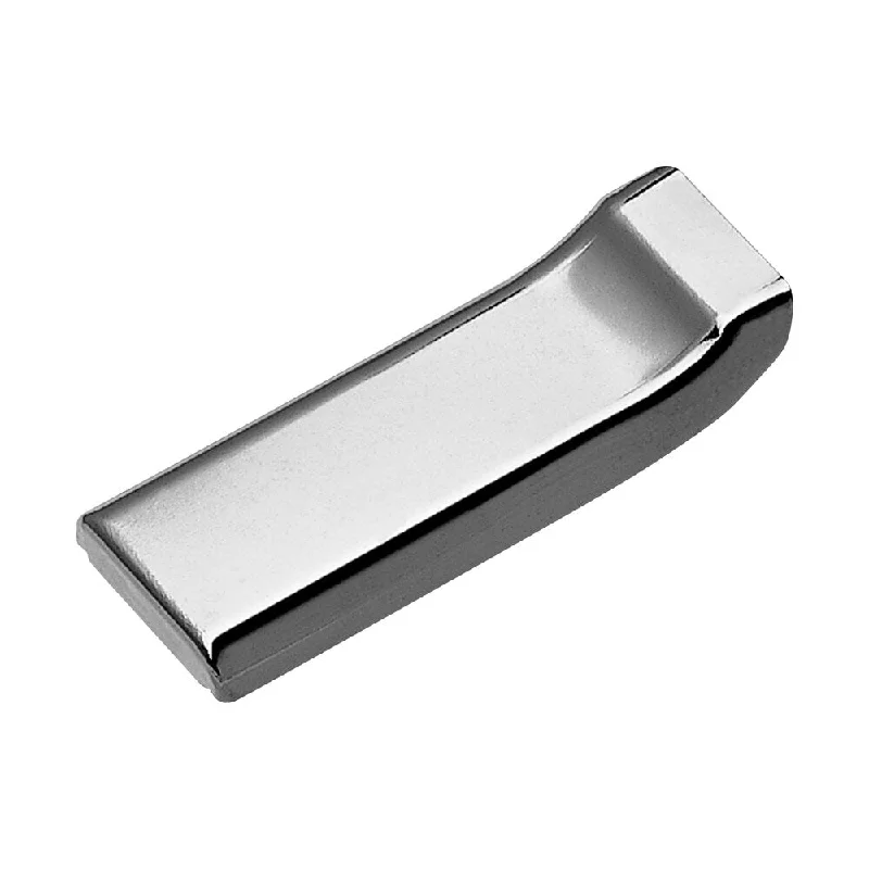 100 Pack Blank Cranked Arm Hinge Cover Cap, Steel 70.1663