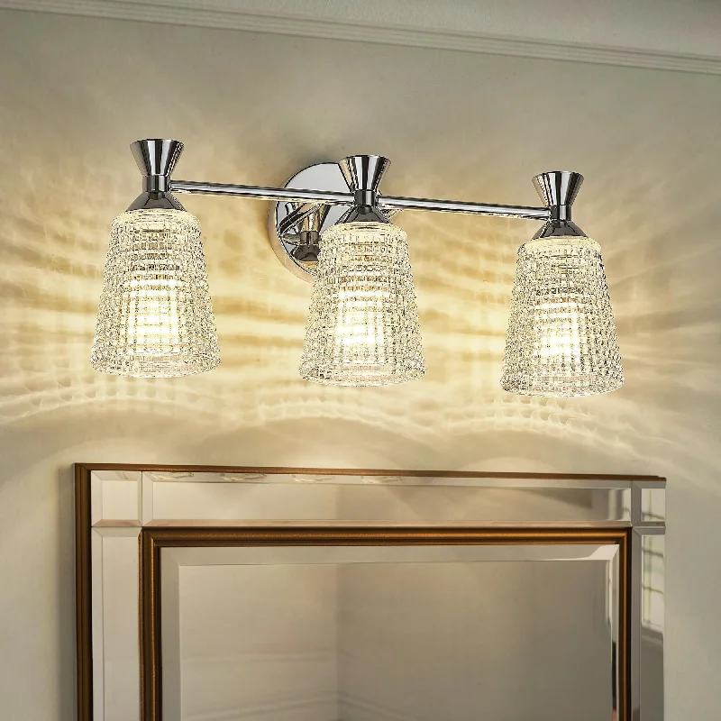 20" 3 Light Bathroom Vanity Light