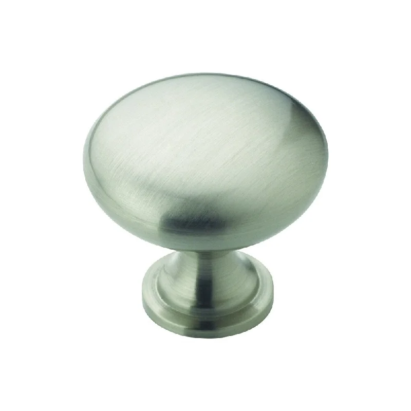 200 Pack Amerock BP53005-G10 Round Satin Nickel Cabinet Hardware Knob 1-1/4 Inch Diameter 