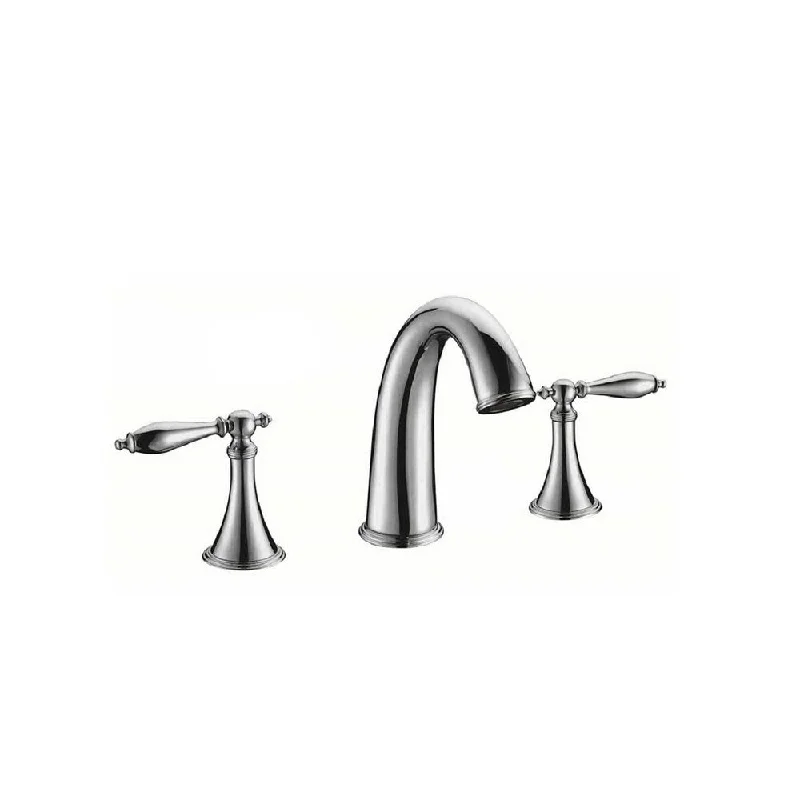 AA Warehousing Luxurious Widespread Basin faucet in Chrome finish