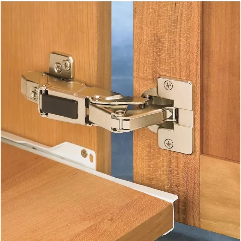 Blum Nickel-plated 155-degree Clip-top No-protusion Self-closing Screw-on Hinge