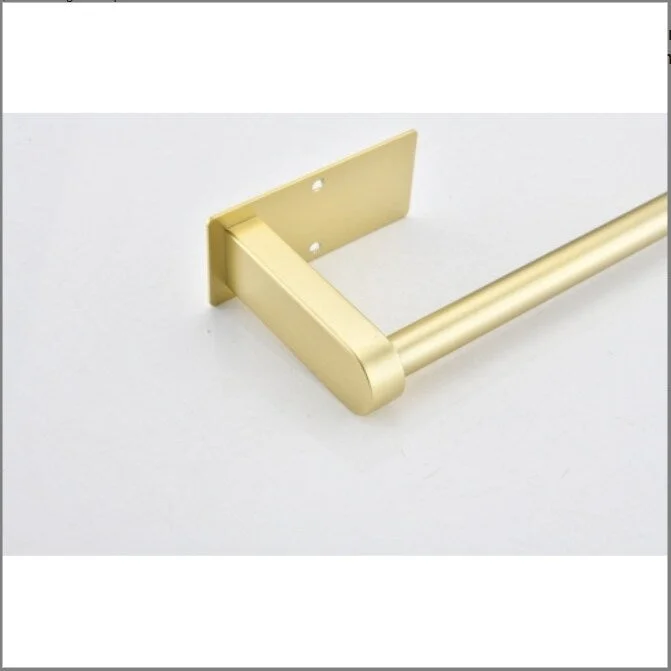 Brushed gold Paper Towel Holder Under Cabinet - Brushed Gold