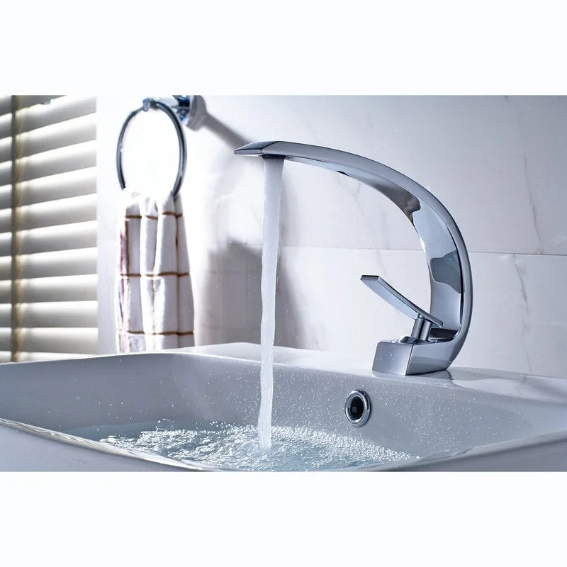 Copper Basin Waterfall Faucet