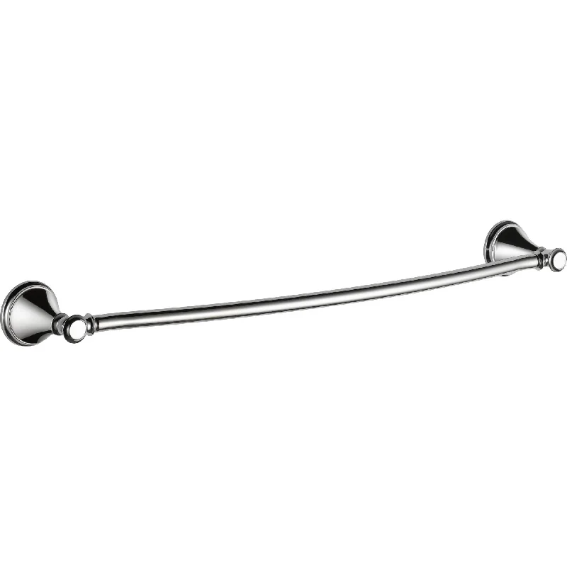 Delta Cassidy Bathroom Accessory Chrome 24 inch Single Towel Bar 579487