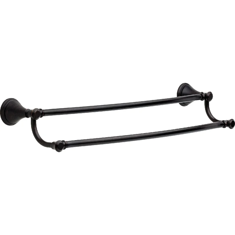 Delta Cassidy Collection 24 inch Venetian Bronze Double Towel Bar 638908