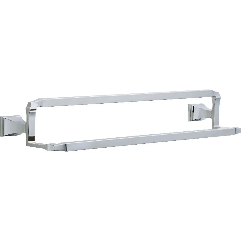 Delta Dryden Modern Chrome 24 inch Double Towel Bar 637080