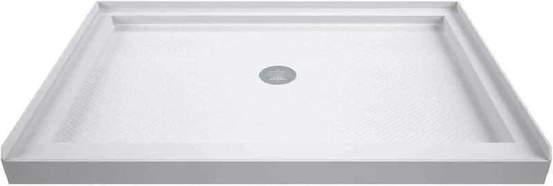 DreamLine SlimLine Single Threshold Shower Base in White | DLT-1136480 - $175