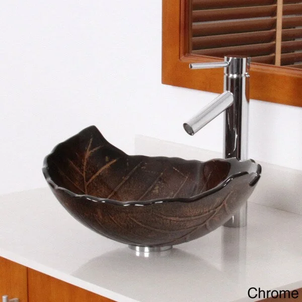 Chrome Finish Faucet+Sink