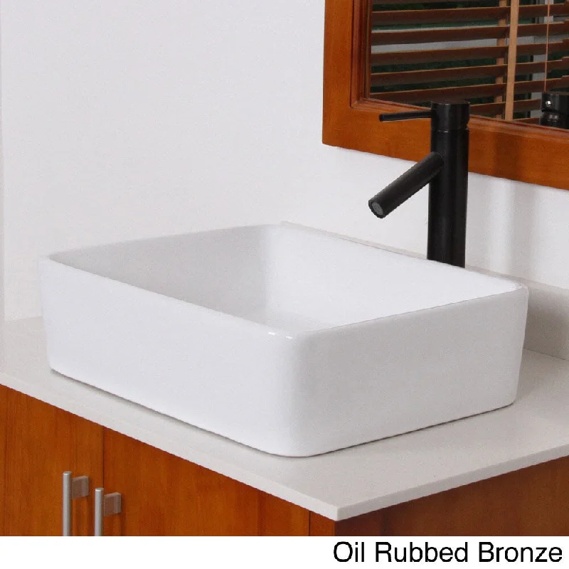 Oil Rubbed Bronze Finish Faucet+Sink