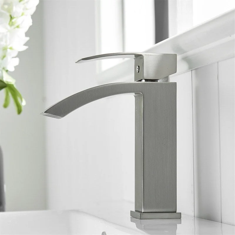 EPOWP Bathroom Faucet Single Handle Bathroom Sink Faucet