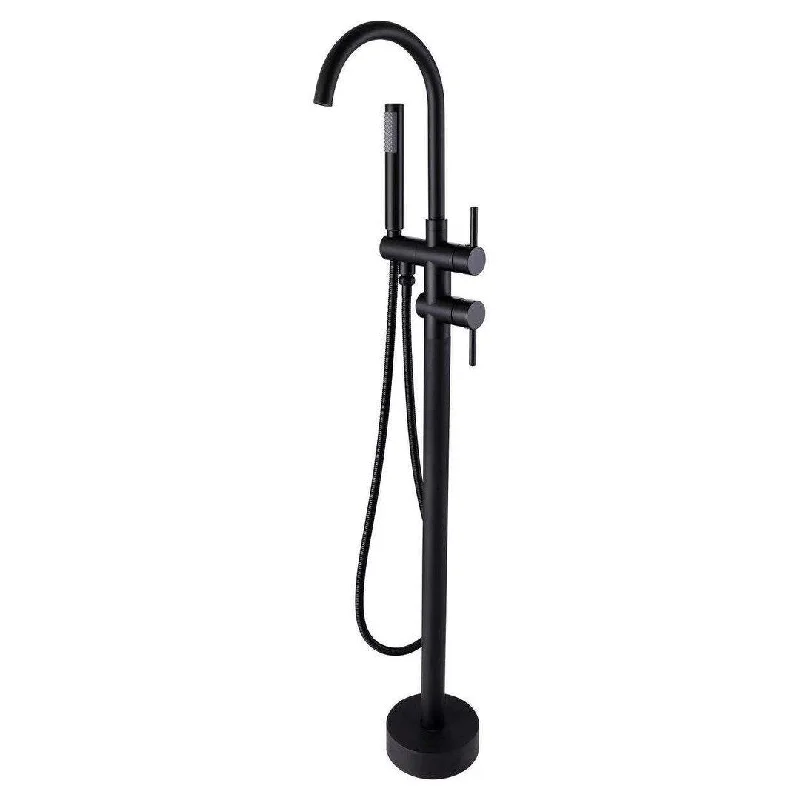 EPOWP Freestanding Bathtub Faucet Tub Filler Faucets Single Handle