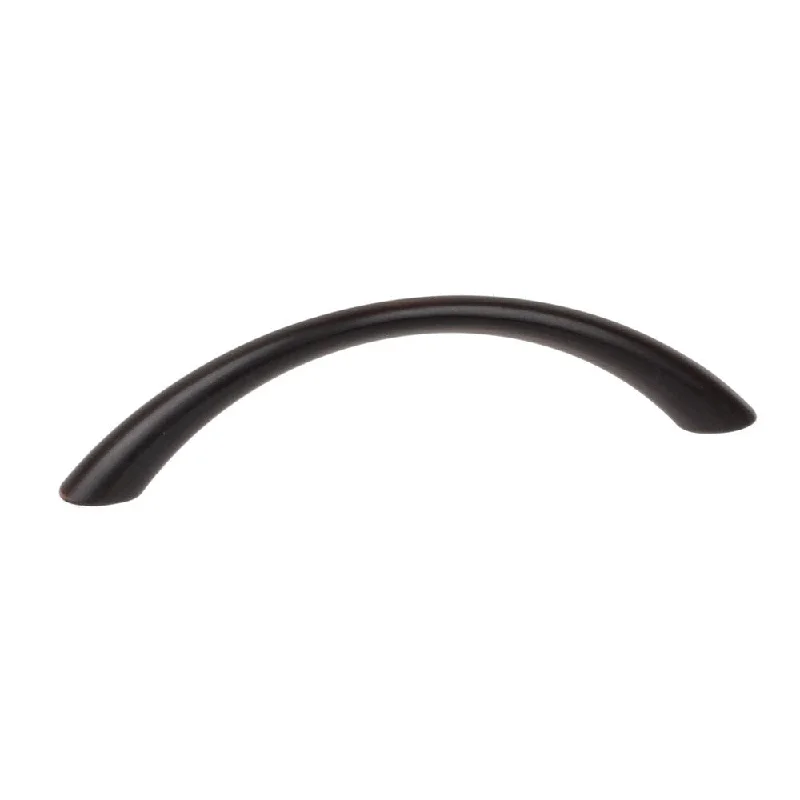 GlideRite Small Matte Black Cabinet Hardware Loop Pulls (Pack of 10)