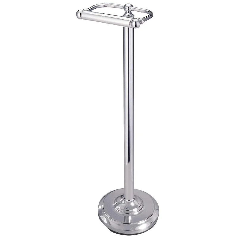 Kingston Brass Chrome pedestal freestanding Toilet Paper Holder CC2001