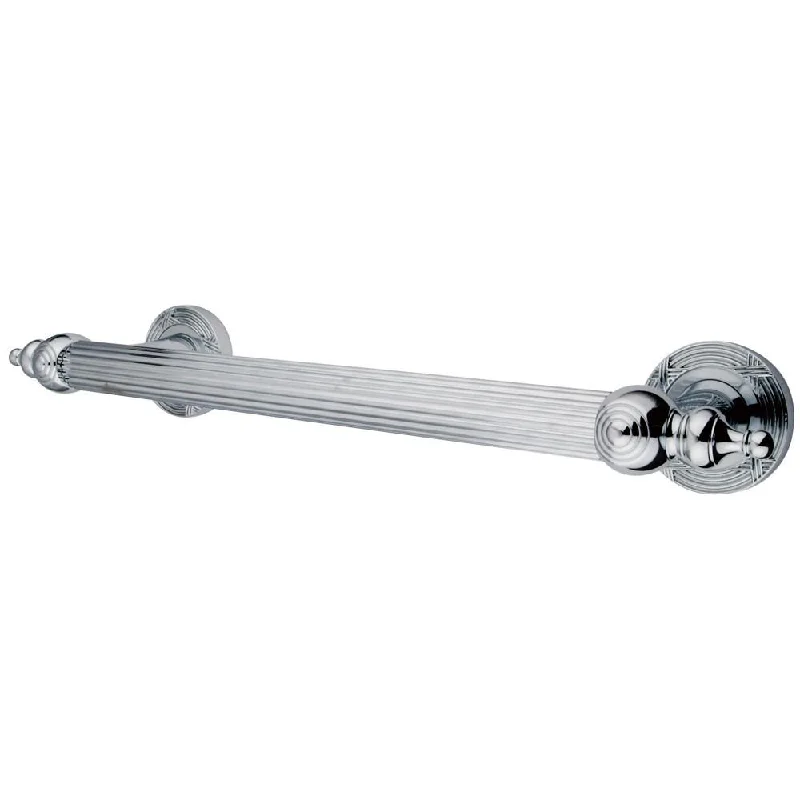 Kingston Brass Chrome Templeton Grab Bar For Bathroom Or Shower: 24" DR710241