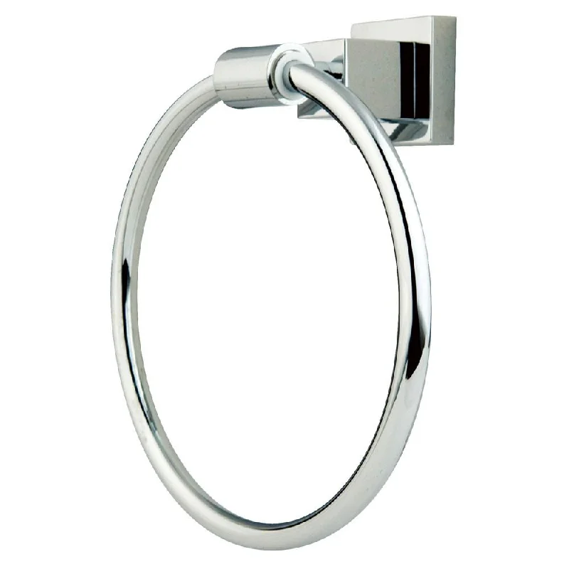 Kingston Brass Claremont Chrome 6" Hand Towel Ring BAH8644C