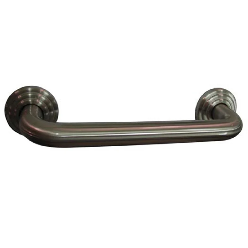 Kingston Grab Bars - Satin Nickel Traditional 16" Decorative Grab Bar DR314168