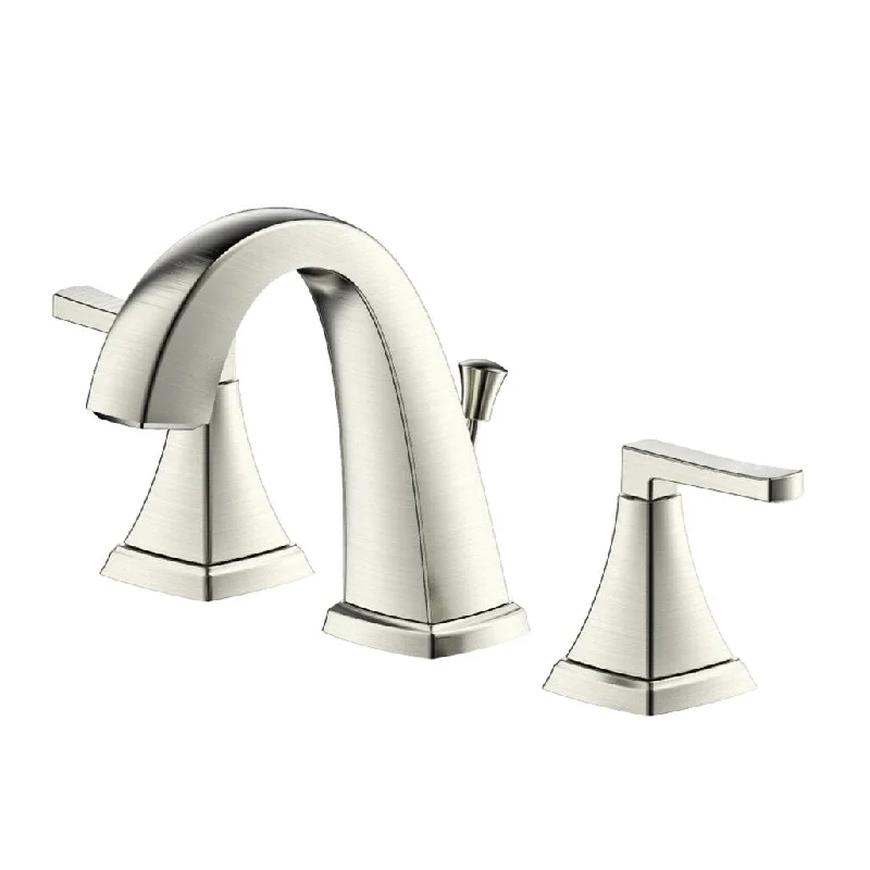 Opera 8 in. Widespread Bathroom Faucet in Brushed Nickel