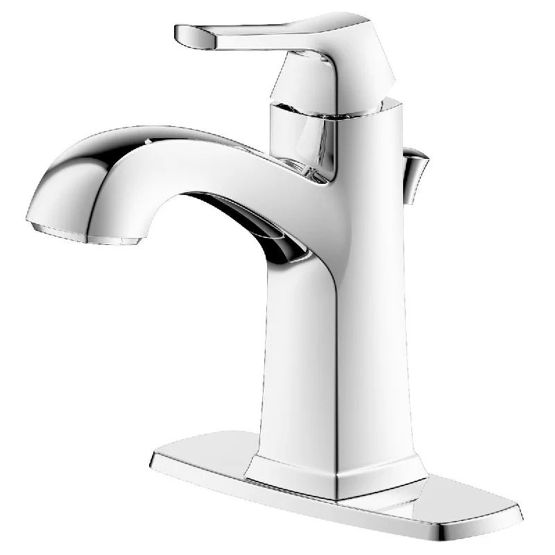 Opera Single Handle 1 or 3 hole Centerset Bathroom Faucet in Chrome