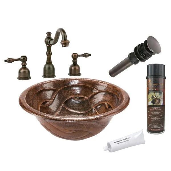 Premier Copper Products LR17RBDDB Widespread Faucet Package