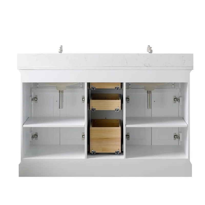 Sudio Design Thompson 54" Double Bathroom Vanity