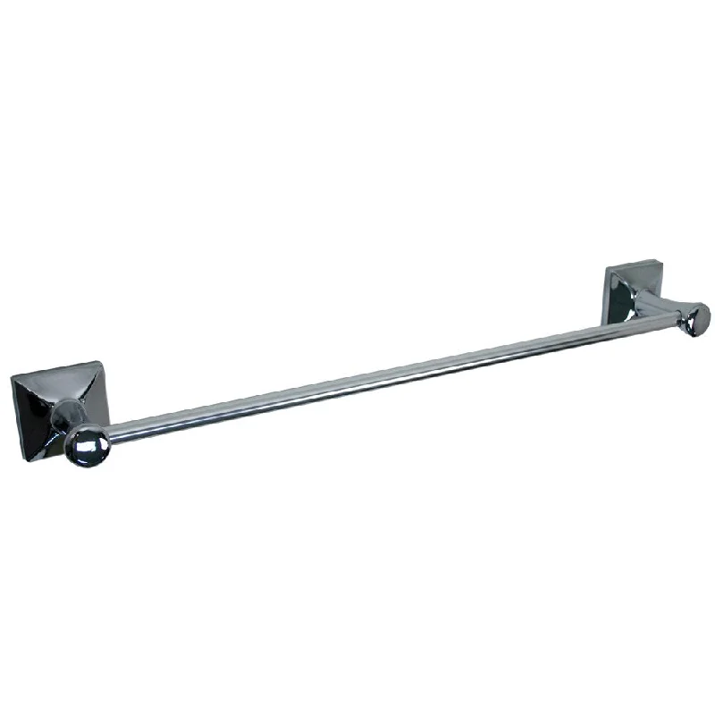 Ultra Faucets UFA21020 28" Chrome Transitional Towel Bar