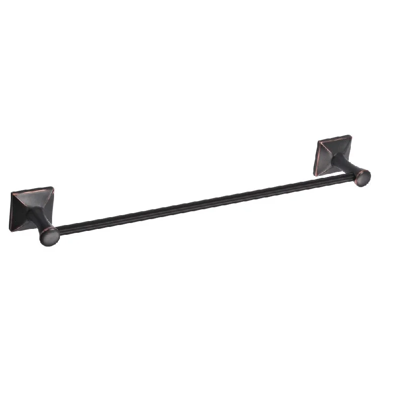 Ultra Faucets UFA21025 18" Oil Rubbed Bronze Transitional Towel Bar