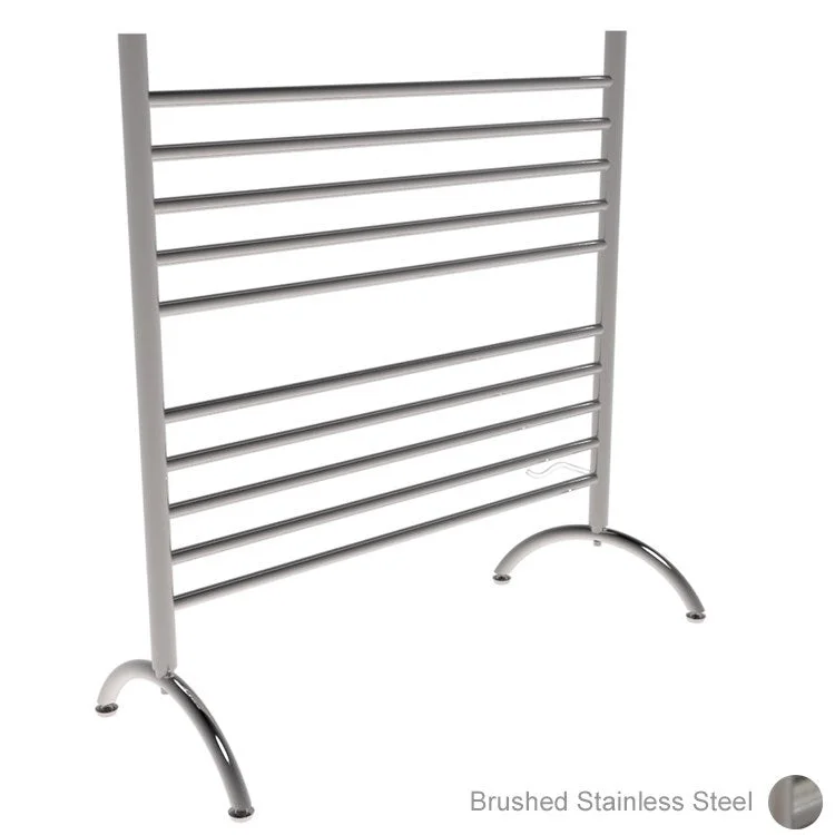 Solo 33"W x 38"H 10-Bar Freestanding Stainless Steel Towel Warmer