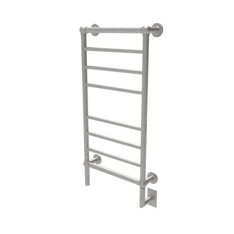 Towel Warmer Traditional Hardwire 512 British Thermal Unit 21 x 43-1/8 Inch Brushed Nickel