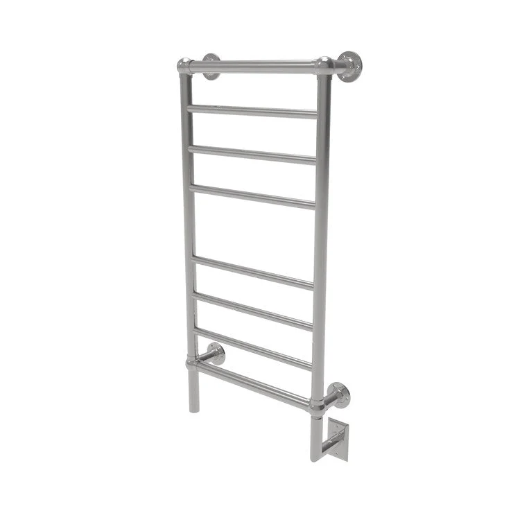 Towel Warmer Traditional Hardwire 512 British Thermal Unit 21 x 43-1/8 Inch Polished Nickel