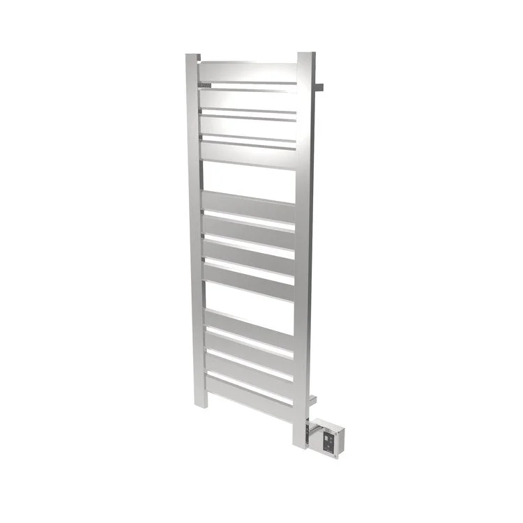 Towel Warmer Vega Hardwire 1262 British Thermal Unit 22-7/8 x 55-7/8 Inch Polished Stainless Steel