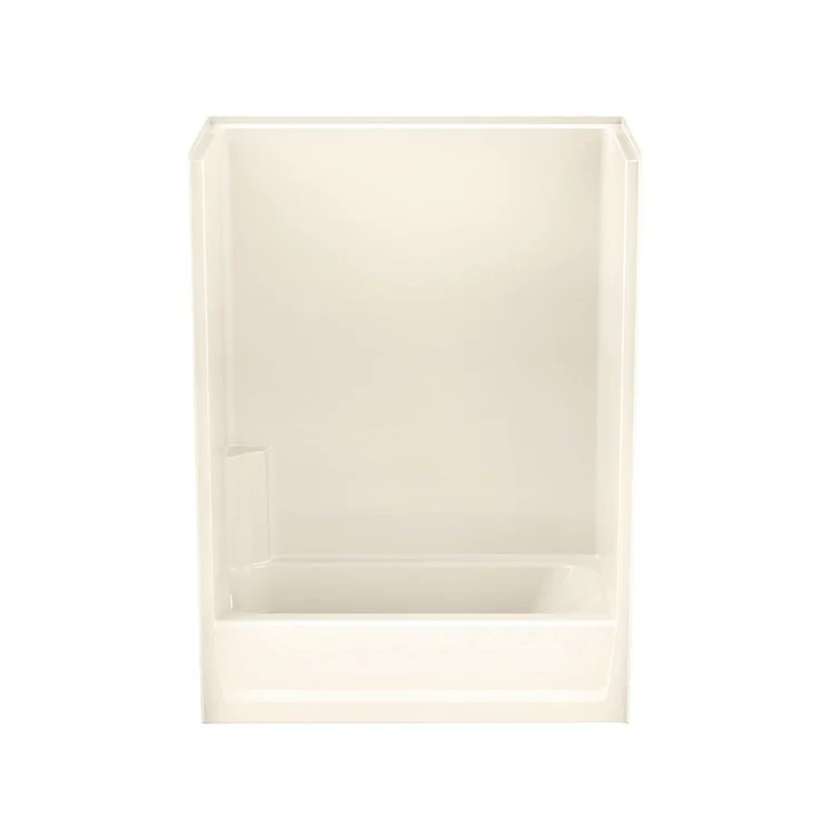 Tub and Shower Module Left Drain Almond 1 Shelf 50 Gallons 60 x 32 x 80-1/2 Inch