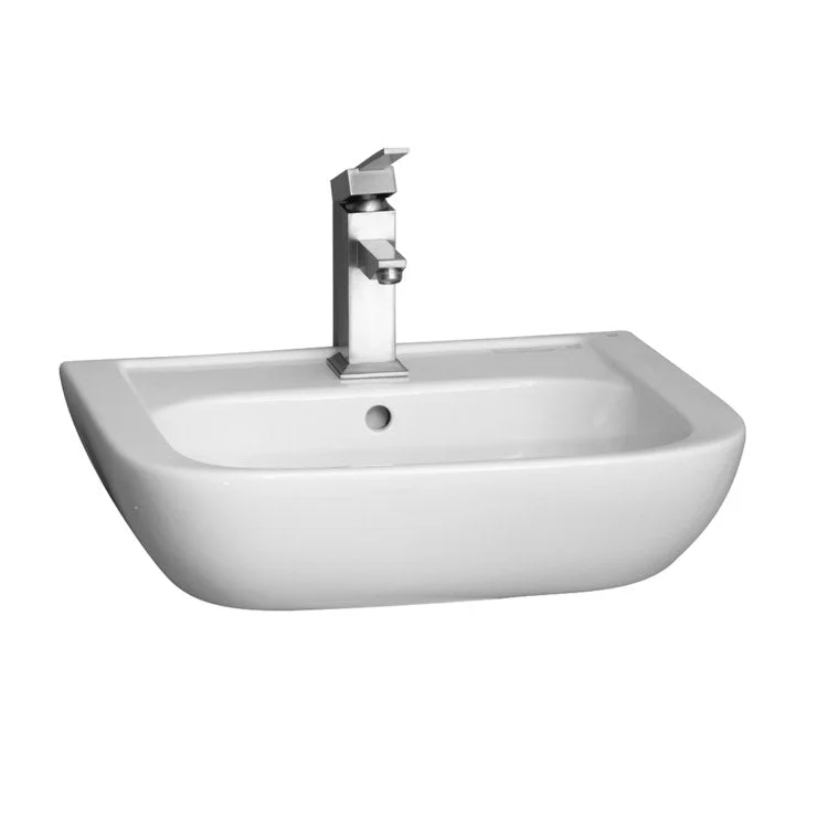 Lavatory Sink Caroline 450 Wall Hung 17-3/4 Inch White