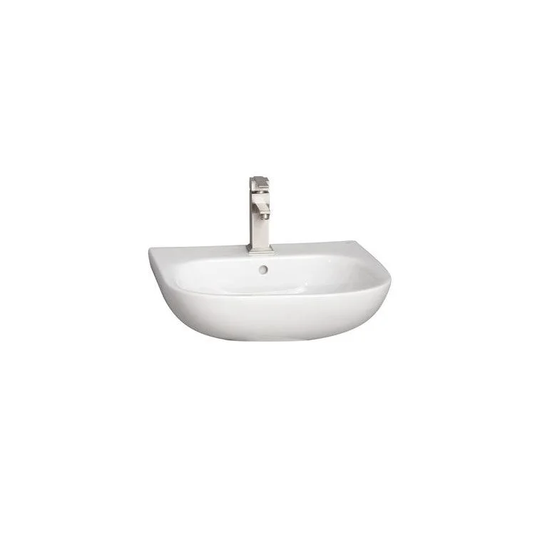 Lavatory Sink Tonique 550 Wall Hung 21-3/4 Inch White