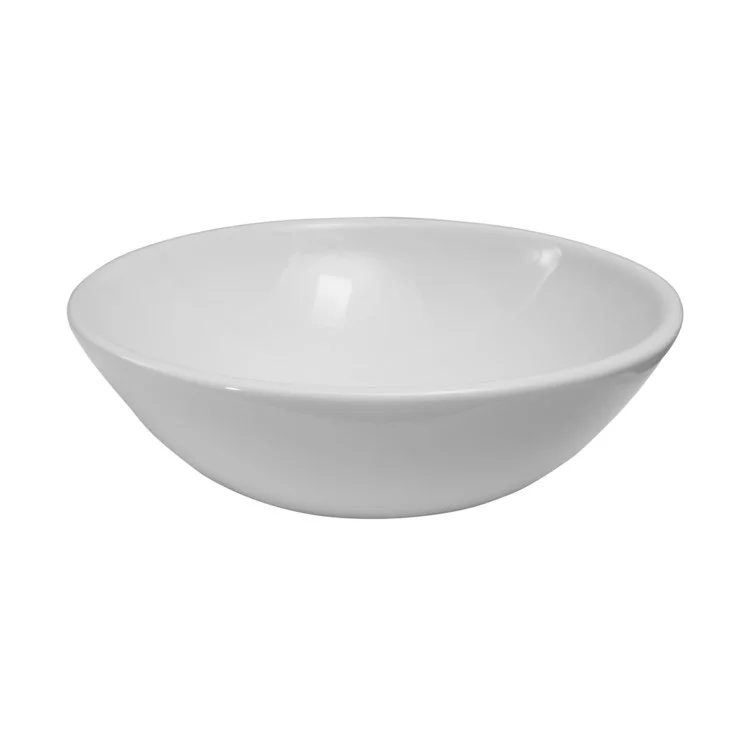 Vessel Adelle Above Counter Round 16 Inch White Vitreous China