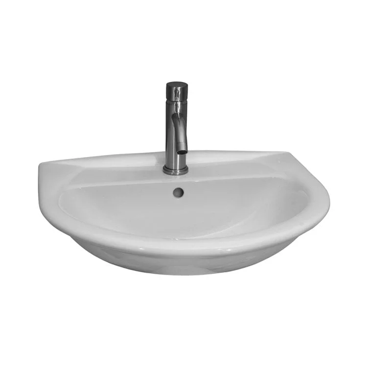 Lavatory Sink Karla 505 Wall Hung 20 Inch White