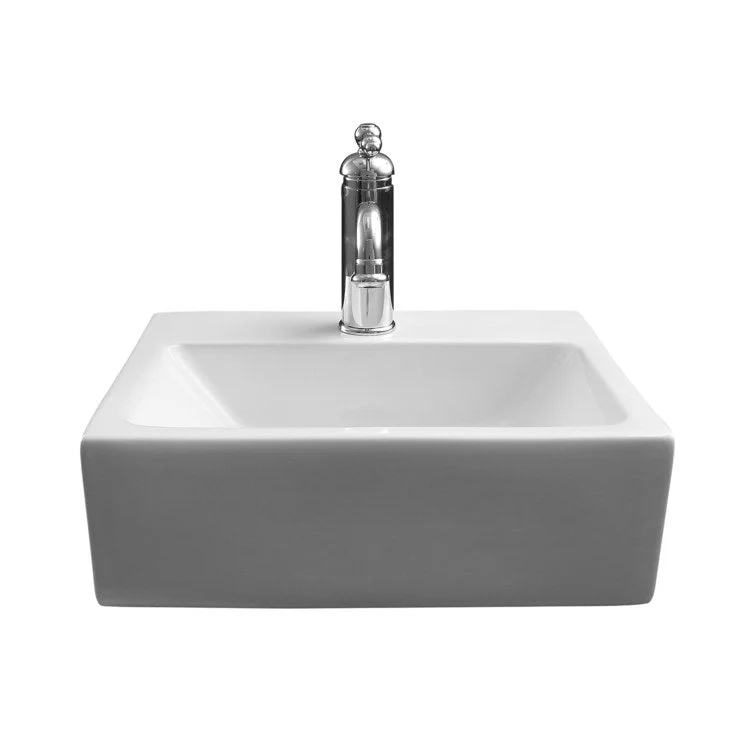 Lavatory Sink Linden Wall Hung 16-3/4 Inch White