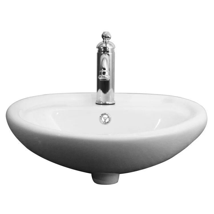 Lavatory Sink Ashley Wall Hung 19-3/4 Inch White