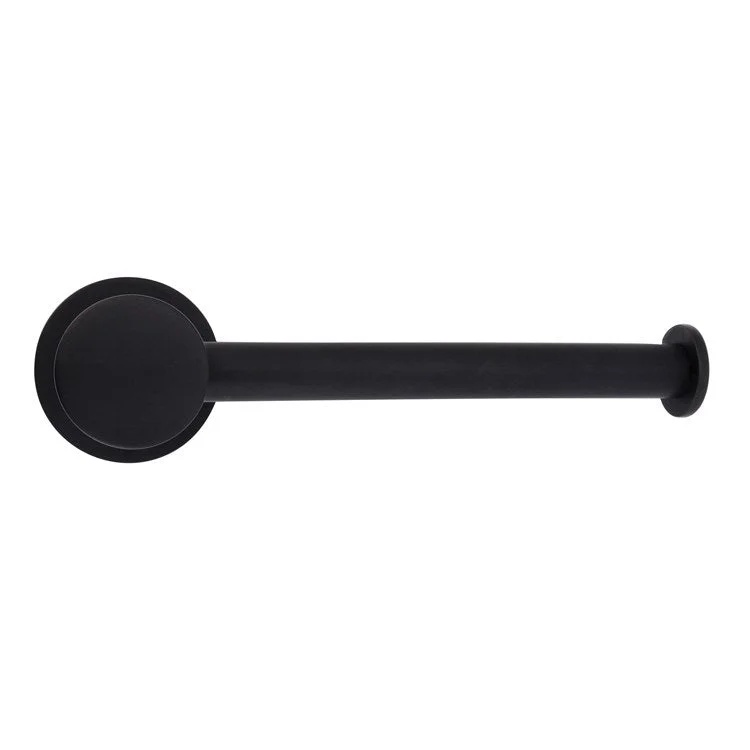 Toilet Paper Holder Plumer Matte Black Brass 9 x 6 x 11 Inch 3 Inch Wall Mount