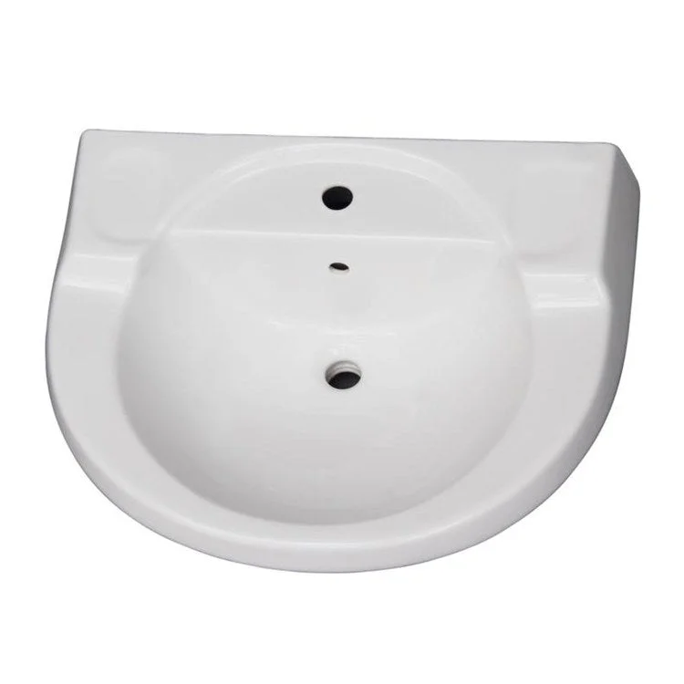 Pedestal Top Wynne 705 27-3/4 Inch White Vitreous China