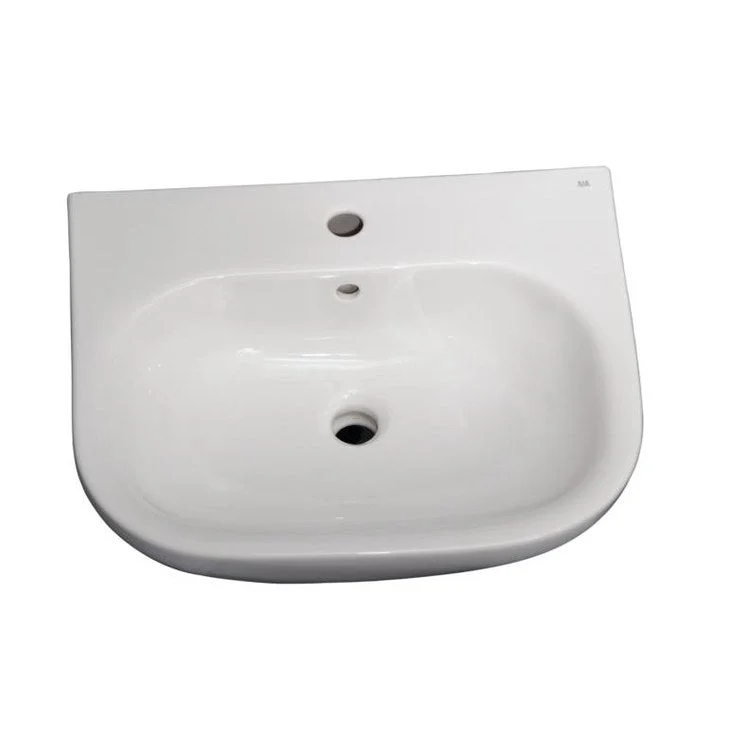 Pedestal Top Tonique 550 21-3/4 Inch White Vitreous China