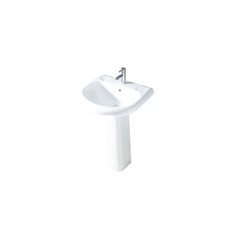 Pedestal White Orient Lavatory Vitreous China for B/3-181 & B/3-188 Basins