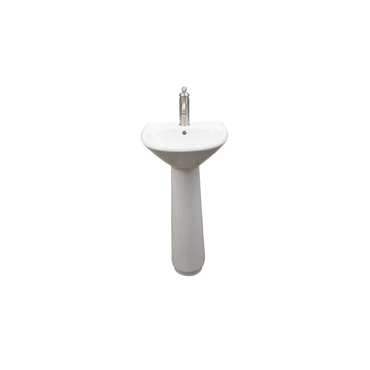 Pedestal White Gair Vitreous China for B/3-3031WH or B/3-3034WH