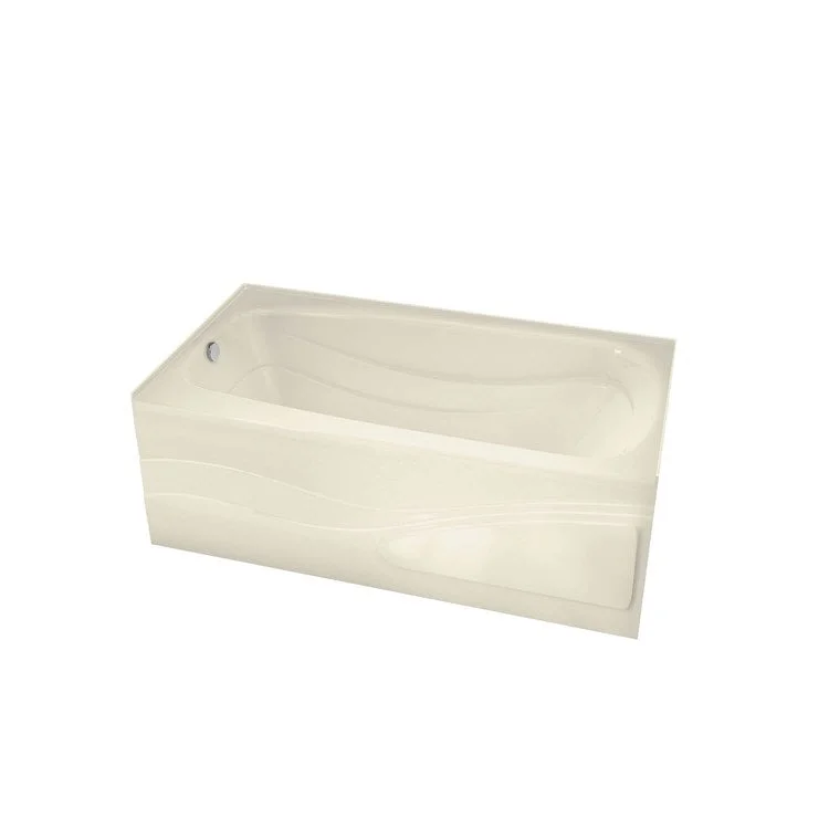 Tub Tenderness 60 x 32 Inch Alcove Whirlpool Left Hand Bone Acrylic