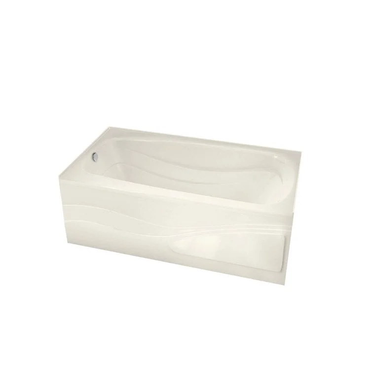 Tub Tenderness 60 x 32 Inch Alcove Whirlpool Left Hand Biscuit Acrylic