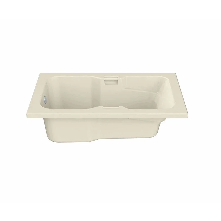 Tub Lopez 72 x 36 Inch Alcove Whirlpool End Bone Acrylic