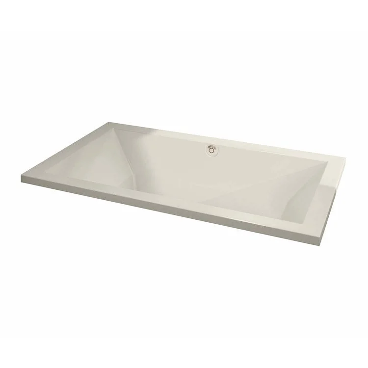 Tub Aliki 72L x 42W Inch Drop-In Hydrofeel Center Biscuit Acrylic