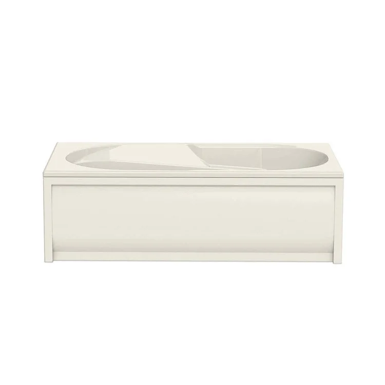 Tub Baccarat 72 x 36 Inch Alcove Combined Hydromax Aerofeel End Biscuit Acrylic