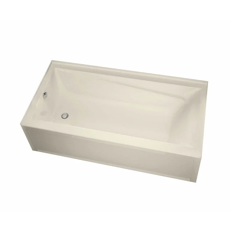 Tub Exhibit AFR 60L x 30W Inch Alcove Combined Whirlpool Aeroeffect Left Hand Bone Acrylic