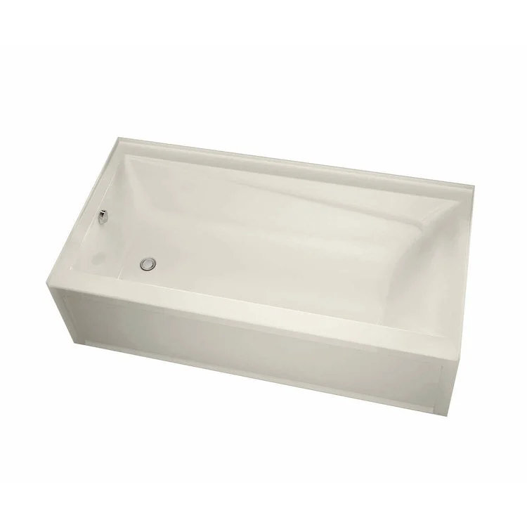 Tub Exhibit AFR 60L x 30W Inch Alcove Combined Whirlpool Aeroeffect Left Hand Biscuit Acrylic