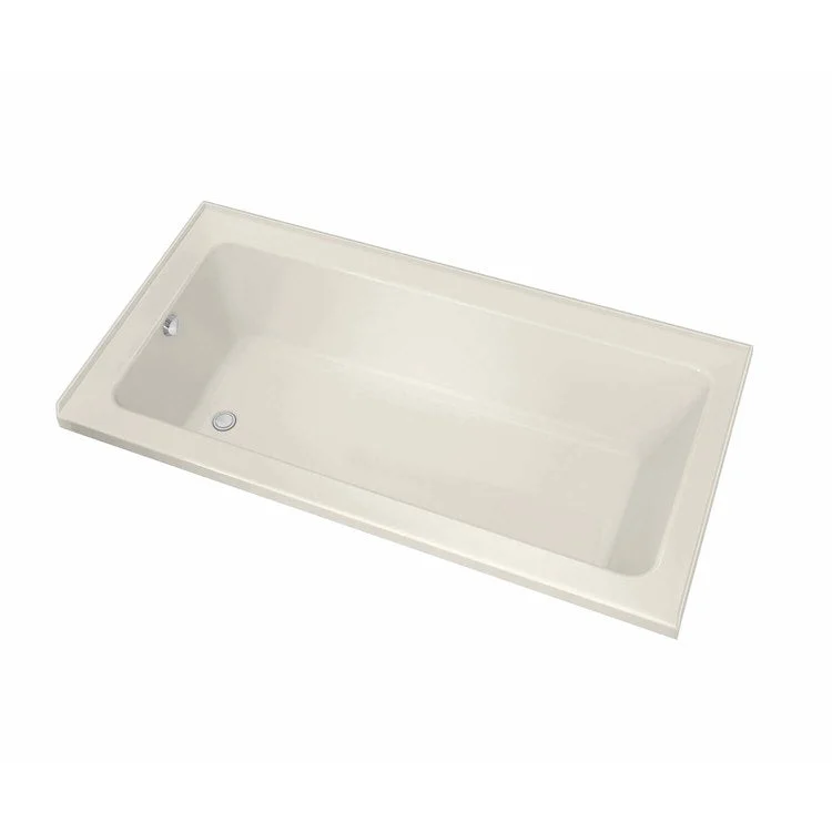 Tub Pose 72L x 42W Inch Alcove Left Hand Biscuit Acrylic